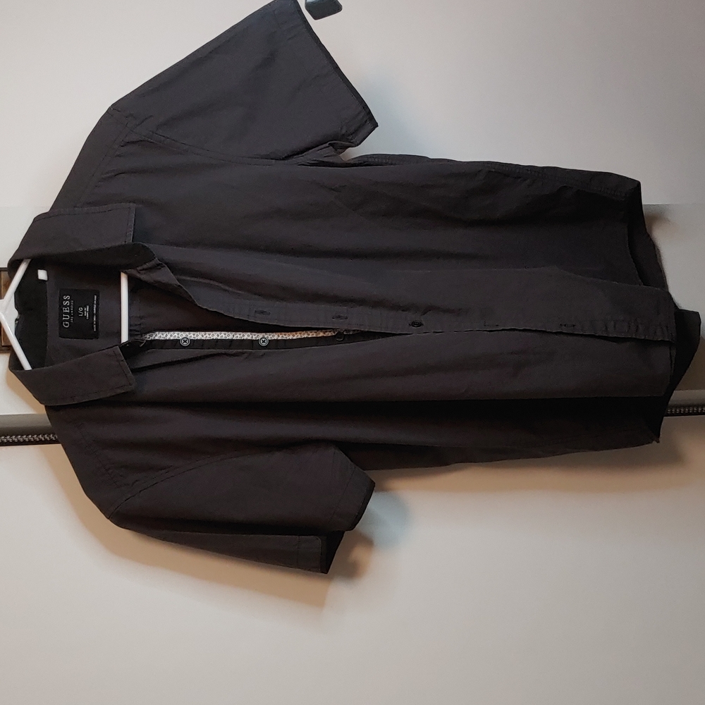 Guess short sleeve button up shirt